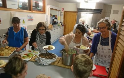 Rotarians lend a hand at the Community Meal